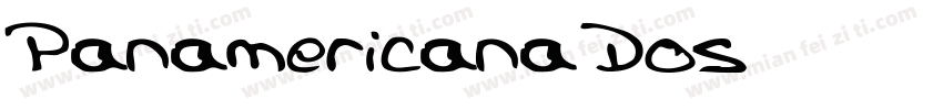 Panamericana Dos字体转换